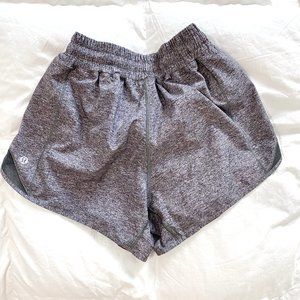 Lululemon Hotty Hot Short Heather Lux Multi Grey 8
